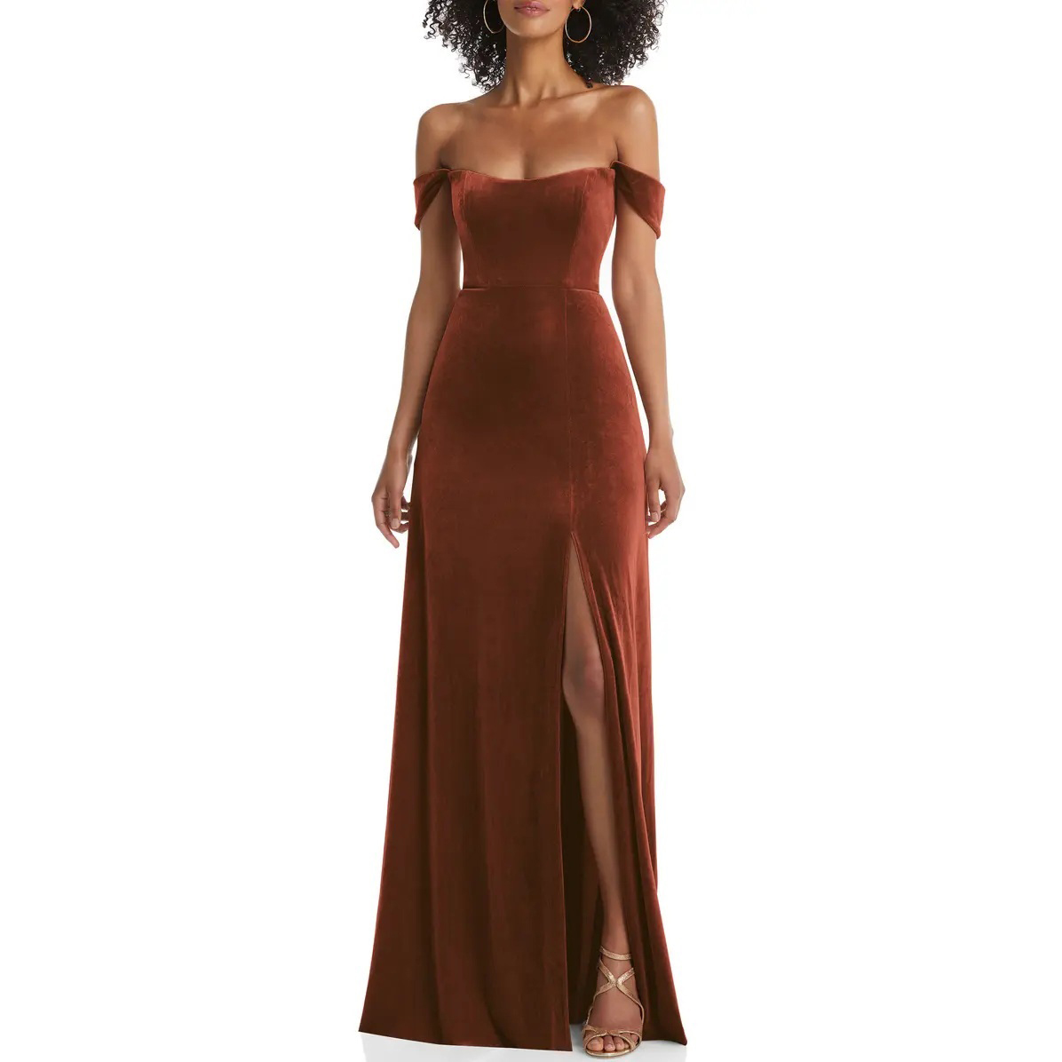 Women Velvet Long Dress