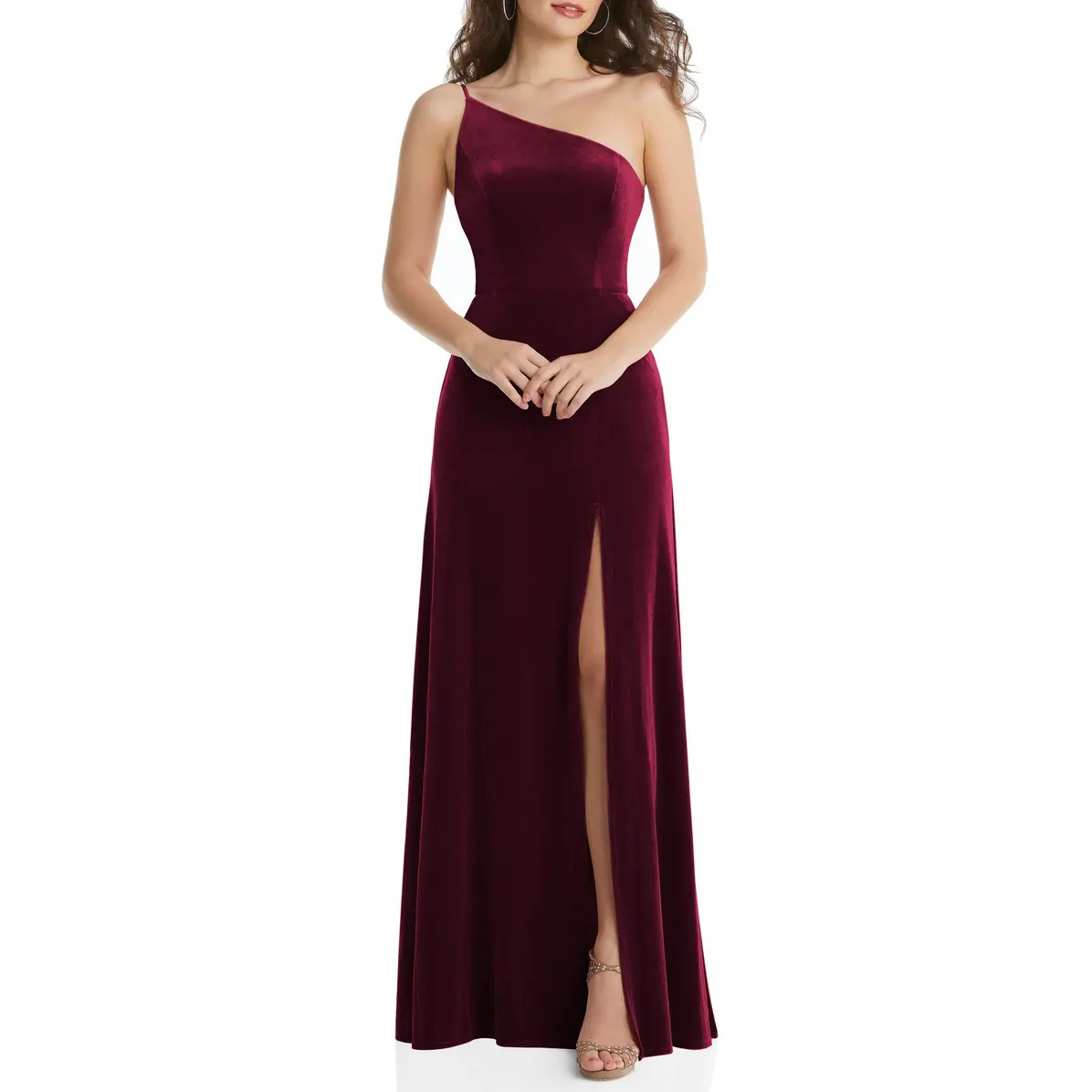 Women Velvet Long Dress